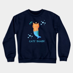 Cute Caty Shark :) Crewneck Sweatshirt